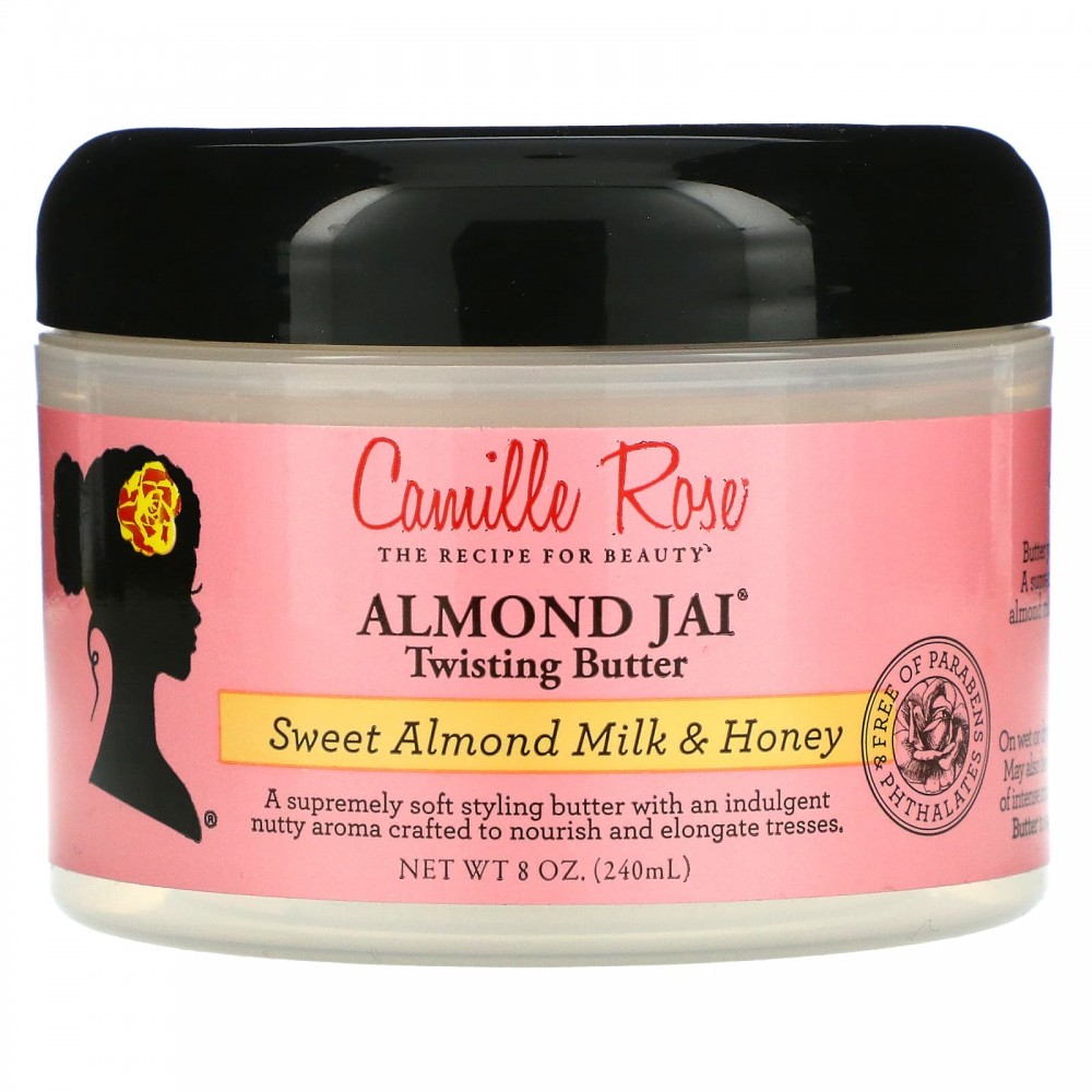 Camille Rose, Almond Jai Twisting Butter, сладкое миндальное молоко и мед,  240 мл (8 унций)