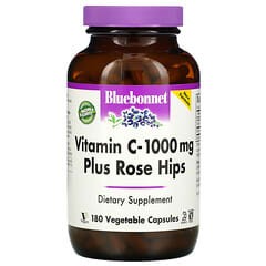 Витамин C с шиповником 1000 мг 180 капсул Bluebonnet Nutrition