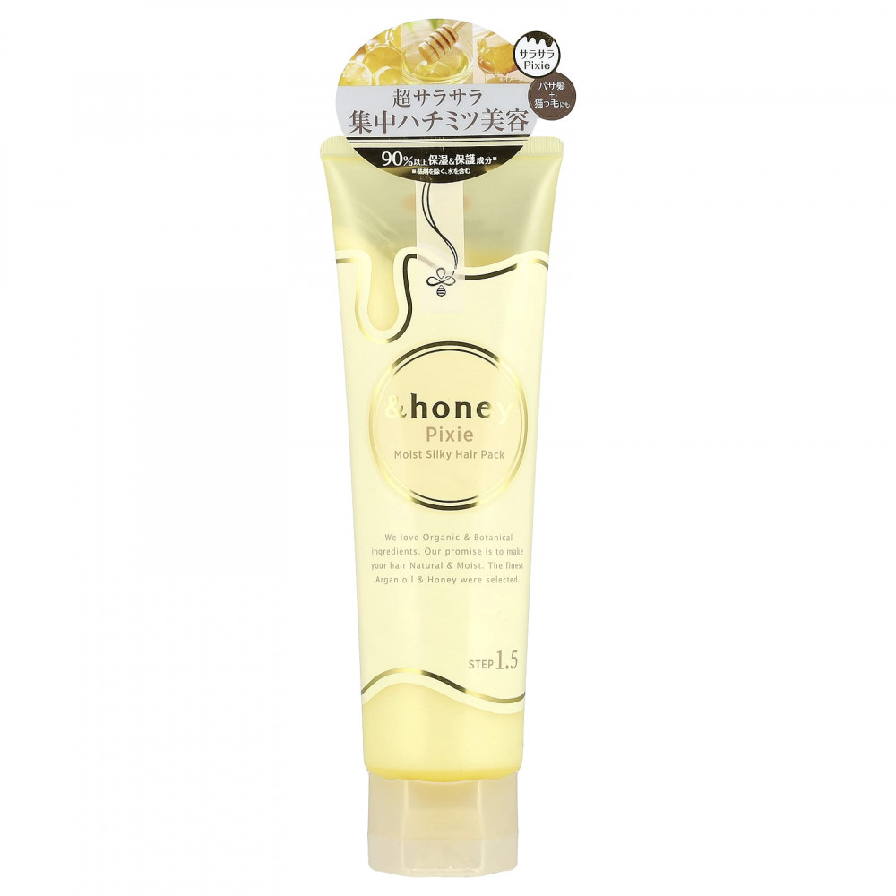 &honey, Pixie Moist Silky Hair Pack, Star Fleur Honey, 130 г (4,5 унции) в Москве - eco-herb.ru | изображение &honey, Pixie Moist Silky Hair Pack, Star Fleur Honey, 130 г (4,5 унции) в Москве - eco-herb.ru | фото