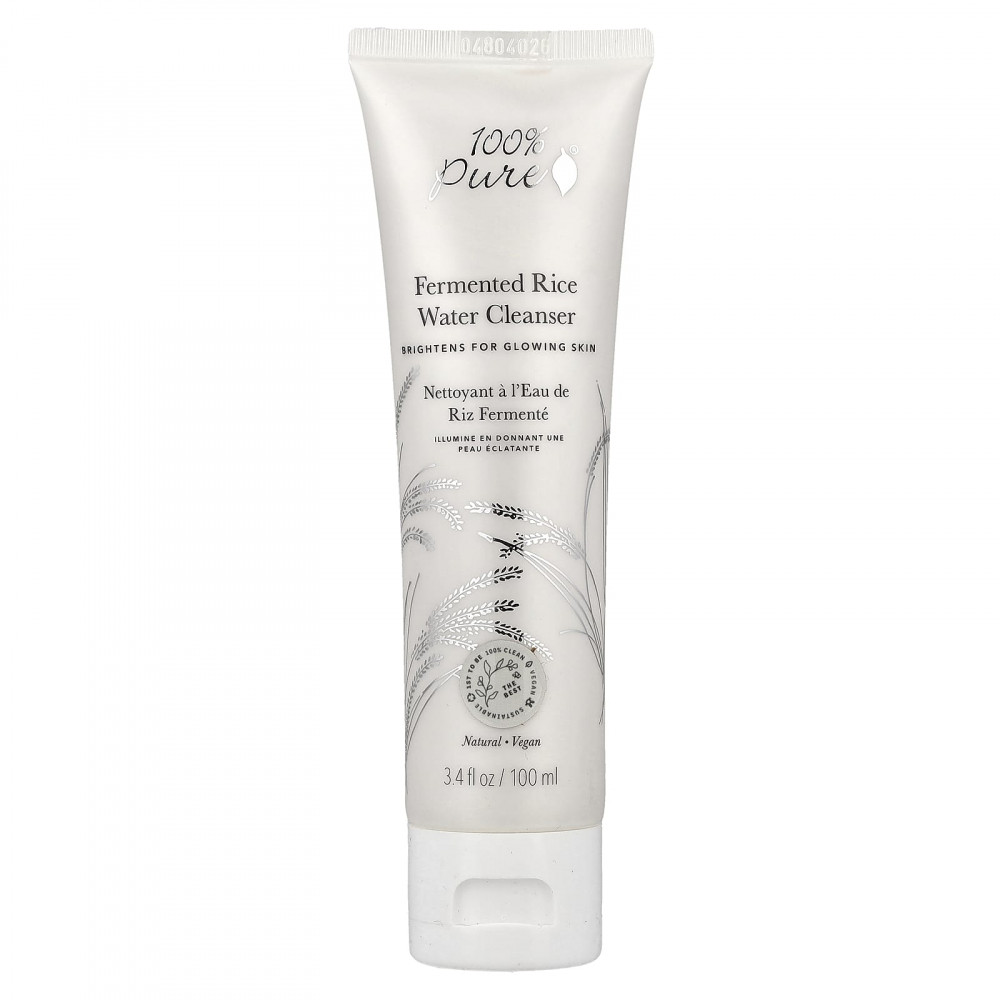 100% PURE, Очищающее средство с водой из ферментированного риса, 100 мл (3,4 жидк. Унции) в Москве - eco-herb.ru | изображение 100% PURE, Очищающее средство с водой из ферментированного риса, 100 мл (3,4 жидк. Унции) в Москве - eco-herb.ru | фото