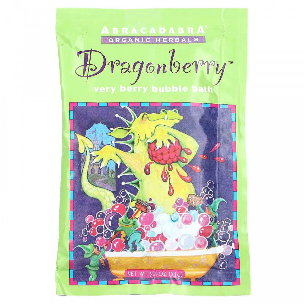 Abracadabra, Abra Therapeutics, Dragonberry, пенная ванна из очень ягод, 71 г (2,5 унции) в Москве - eco-herb.ru | фото