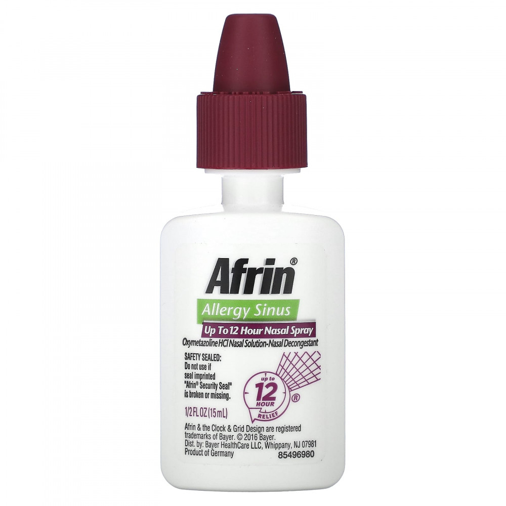 Afrin, Спрей для носа от аллергии, 15 мл (1/2 жидк. унц.) в Москве - eco-herb.ru | изображение Afrin, Спрей для носа от аллергии, 15 мл (1/2 жидк. унц.) в Москве - eco-herb.ru | фото