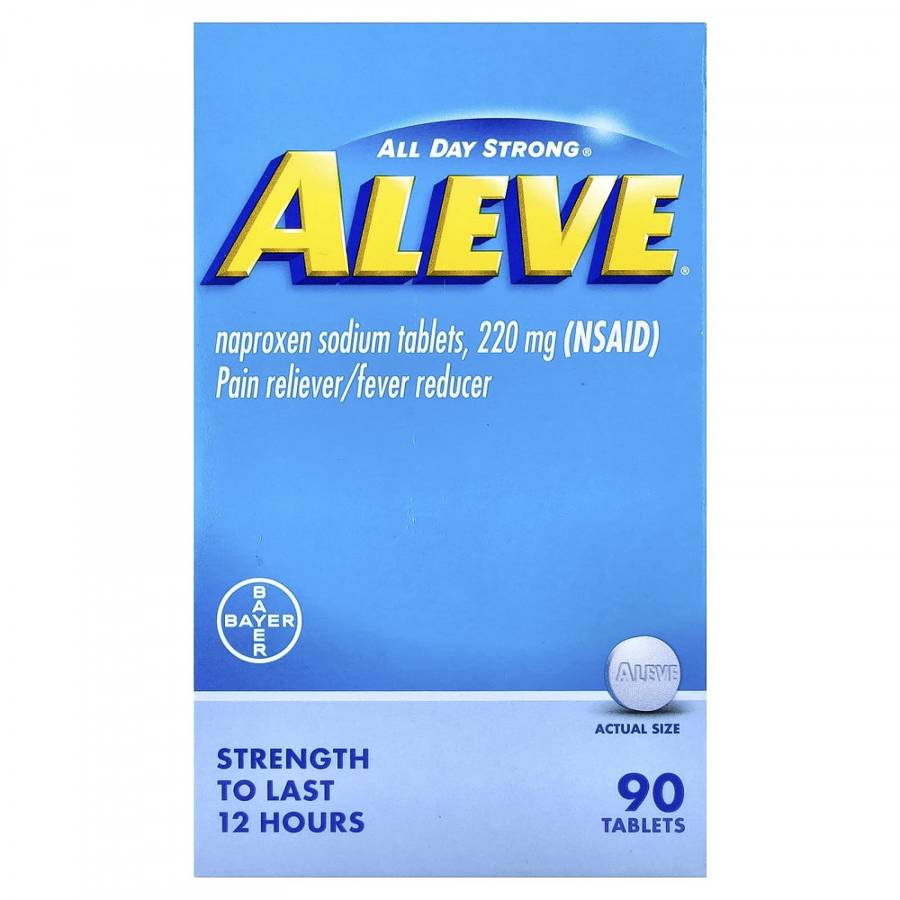 Aleve, Напроксен натрия в таблетках, 220 мг, 90 таблеток в Москве - eco-herb.ru | изображение Aleve, Напроксен натрия в таблетках, 220 мг, 90 таблеток в Москве - eco-herb.ru | фото