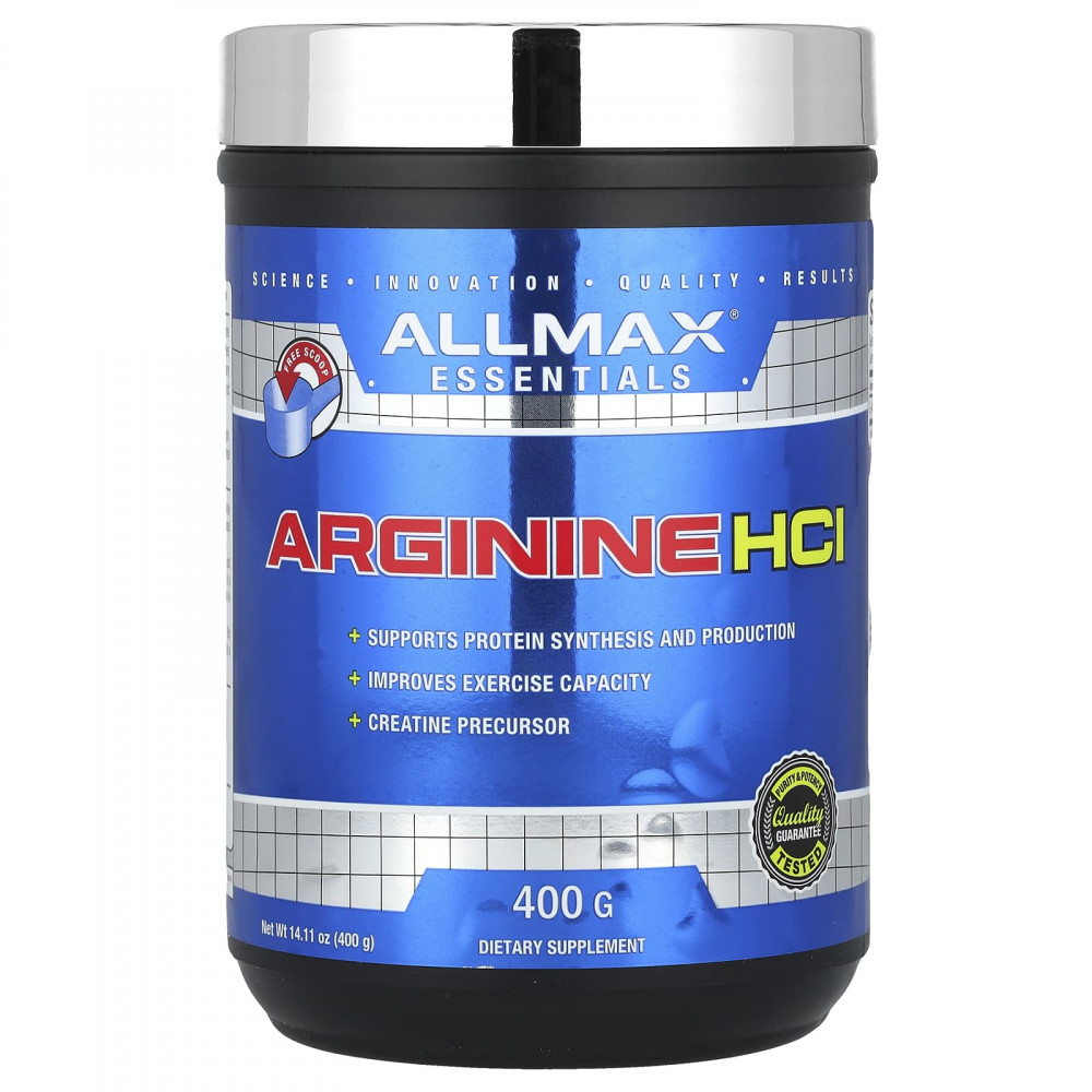 ALLMAX, Essentials, аргинин гидрохлорид, 400 г (14,11 унции) в Москве - eco-herb.ru | изображение ALLMAX, Essentials, аргинин гидрохлорид, 400 г (14,11 унции) в Москве - eco-herb.ru | фото