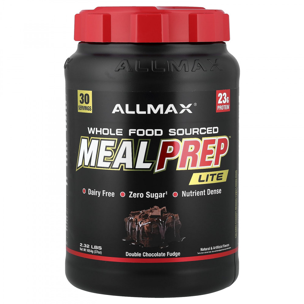 ALLMAX, Meal Prep™ Lite, помадка с двойным шоколадом, 1054 г (2,32 фунта) в Москве - eco-herb.ru | изображение ALLMAX, Meal Prep™ Lite, помадка с двойным шоколадом, 1054 г (2,32 фунта) в Москве - eco-herb.ru | фото