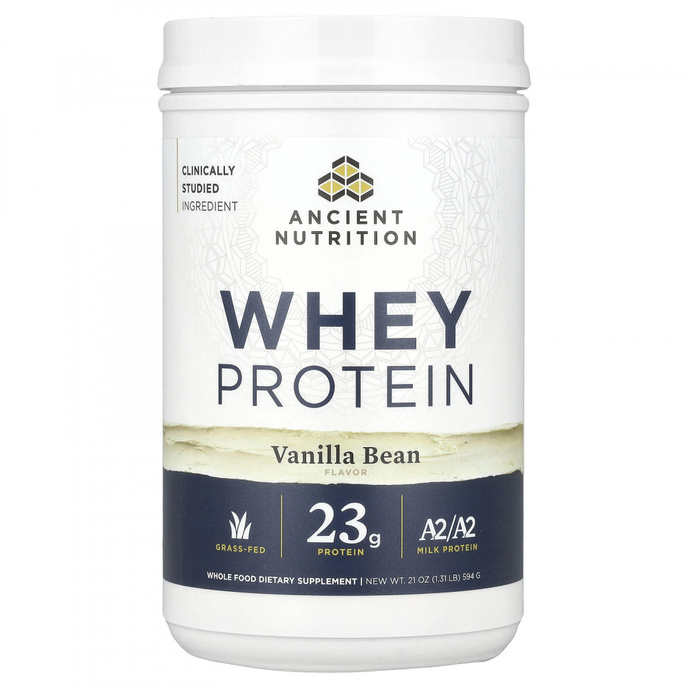 Ancient Nutrition, Сывороточный протеин, ваниль, 594 г (1,31 фунта) в Москве - eco-herb.ru | изображение Ancient Nutrition, Сывороточный протеин, ваниль, 594 г (1,31 фунта) в Москве - eco-herb.ru | фото