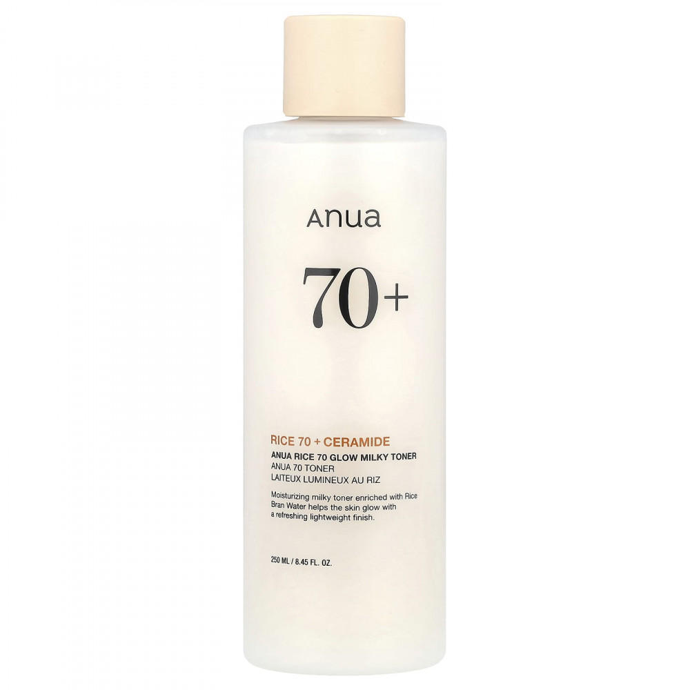 Anua, Rice 70 Glow Milky Toner, 250 мл (8,45 жидк. Унции) в Москве - eco-herb.ru | изображение Anua, Rice 70 Glow Milky Toner, 250 мл (8,45 жидк. Унции) в Москве - eco-herb.ru | фото