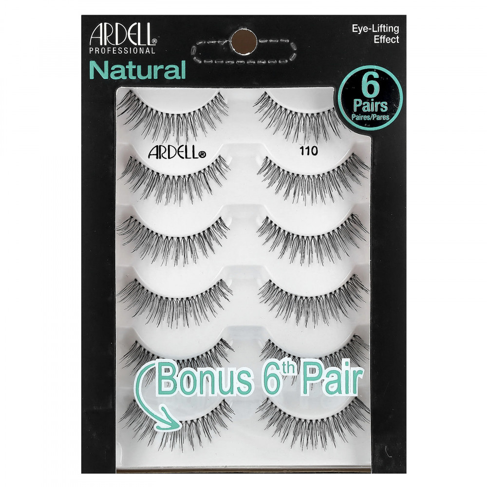 Ardell, Natural Lashes, 110, 6 пар в Москве - eco-herb.ru | изображение Ardell, Natural Lashes, 110, 6 пар в Москве - eco-herb.ru | фото