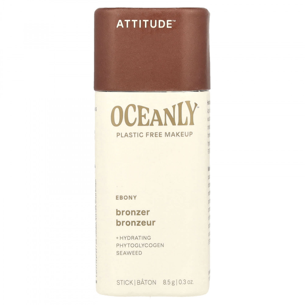 ATTITUDE, Oceanly™, бронзер, черное дерево, 8,5 г (0,3 унции) в Москве - eco-herb.ru | изображение ATTITUDE, Oceanly™, бронзер, черное дерево, 8,5 г (0,3 унции) в Москве - eco-herb.ru | фото