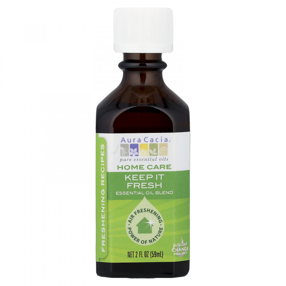 Aura Cacia, Home Care, смесь эфирных масел, Keep It Fresh, 59 мл (2 жидк. унц.) в Москве - eco-herb.ru | изображение Aura Cacia, Home Care, смесь эфирных масел, Keep It Fresh, 59 мл (2 жидк. унц.) в Москве - eco-herb.ru | фото