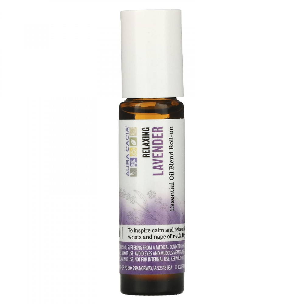 Aura Cacia, Смесь эфирного масла, смягчающий шариковый аппликатор, лаванда, 0,31 жидких унций (9,2 мл) в Москве - eco-herb.ru | изображение Aura Cacia, Смесь эфирного масла, смягчающий шариковый аппликатор, лаванда, 0,31 жидких унций (9,2 мл) в Москве - eco-herb.ru | фото