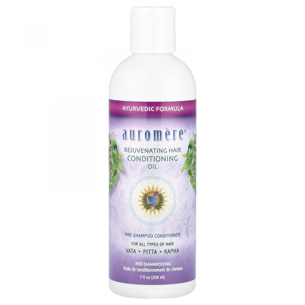 Auromere, Омолаживающее масло-кондиционер для всех типов волос, 206 мл (7 жидк. Унций) в Москве - eco-herb.ru | изображение Auromere, Омолаживающее масло-кондиционер для всех типов волос, 206 мл (7 жидк. Унций) в Москве - eco-herb.ru | фото