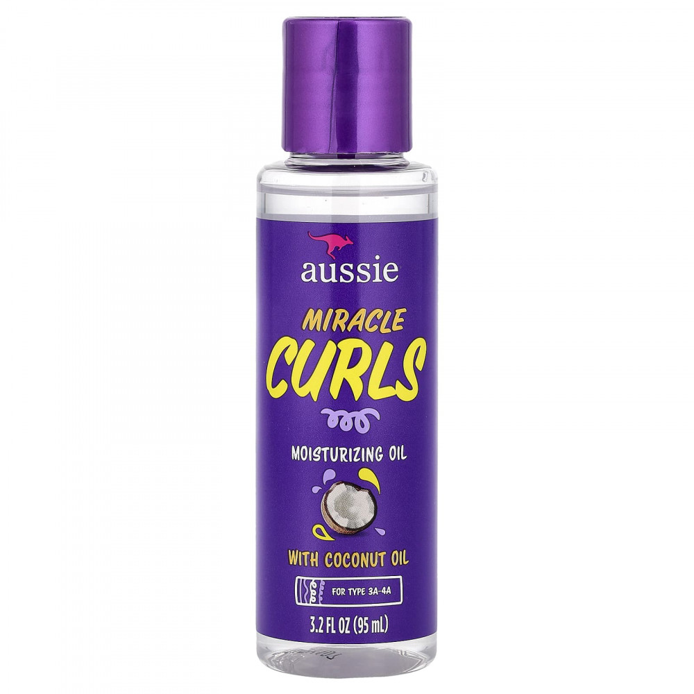 Aussie, Miracle Curls, увлажняющее масло с кокосовым маслом, 95 мл (3,2 жидк. унции) в Москве - eco-herb.ru | изображение Aussie, Miracle Curls, увлажняющее масло с кокосовым маслом, 95 мл (3,2 жидк. унции) в Москве - eco-herb.ru | фото