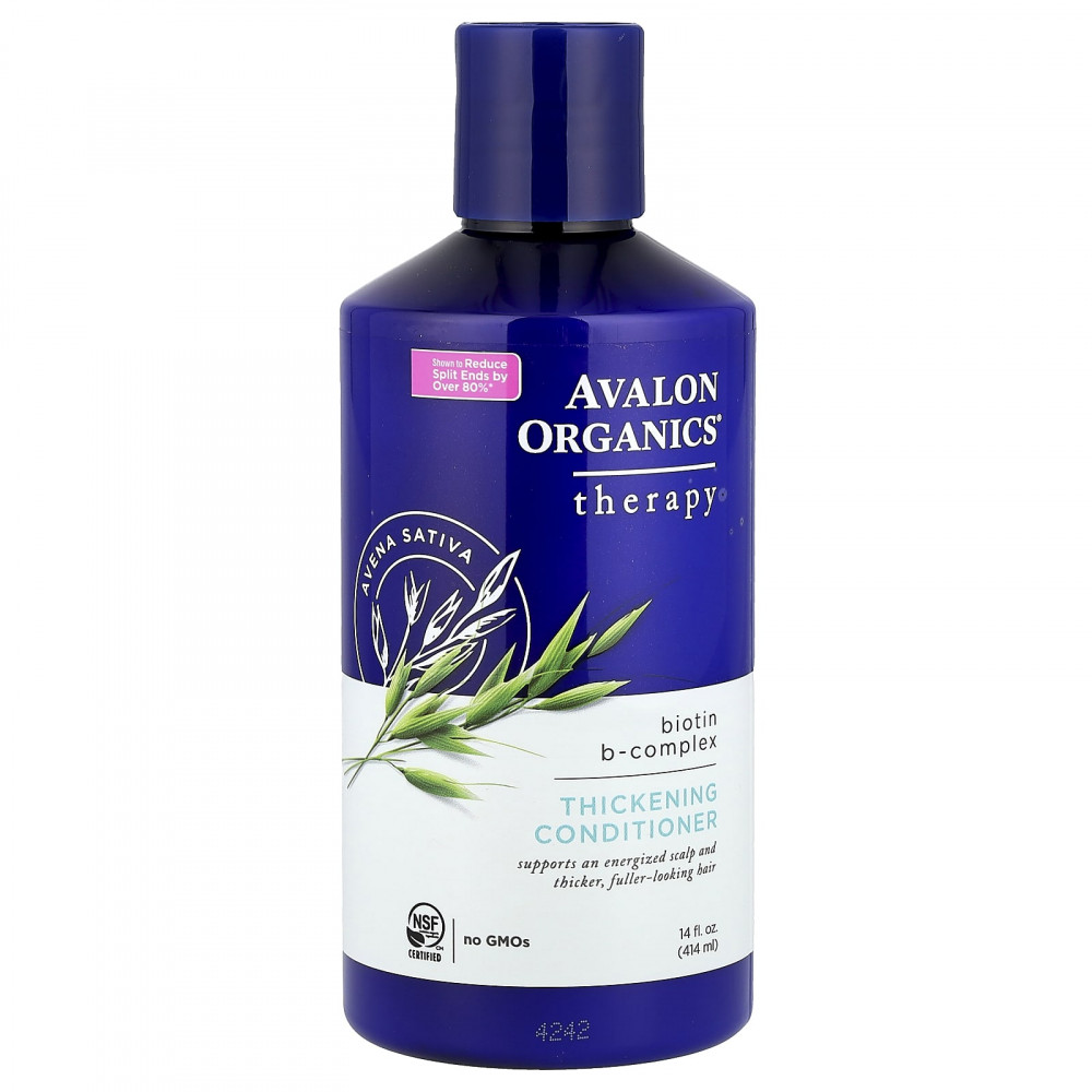 Avalon Organics, кондиционер для густоты волос, с биотином и комплексом витаминов группы B, 414 г (14 жидк. унций) в Москве - eco-herb.ru | изображение Avalon Organics, кондиционер для густоты волос, с биотином и комплексом витаминов группы B, 414 г (14 жидк. унций) в Москве - eco-herb.ru | фото