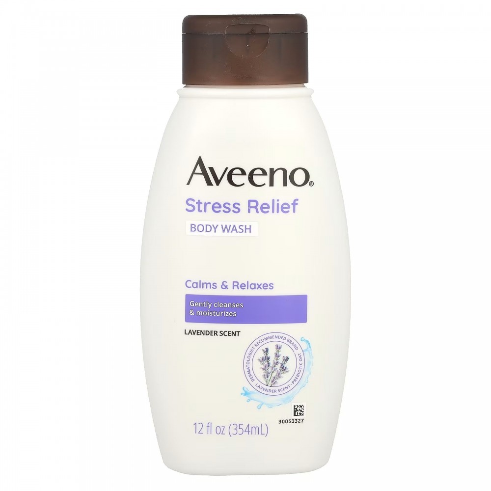 Aveeno, гель для душа, снимающий стресс, для нормальной и сухой кожи, лаванда, 354 мл (12 жидк. унций) в Москве - eco-herb.ru | изображение Aveeno, гель для душа, снимающий стресс, для нормальной и сухой кожи, лаванда, 354 мл (12 жидк. унций) в Москве - eco-herb.ru | фото