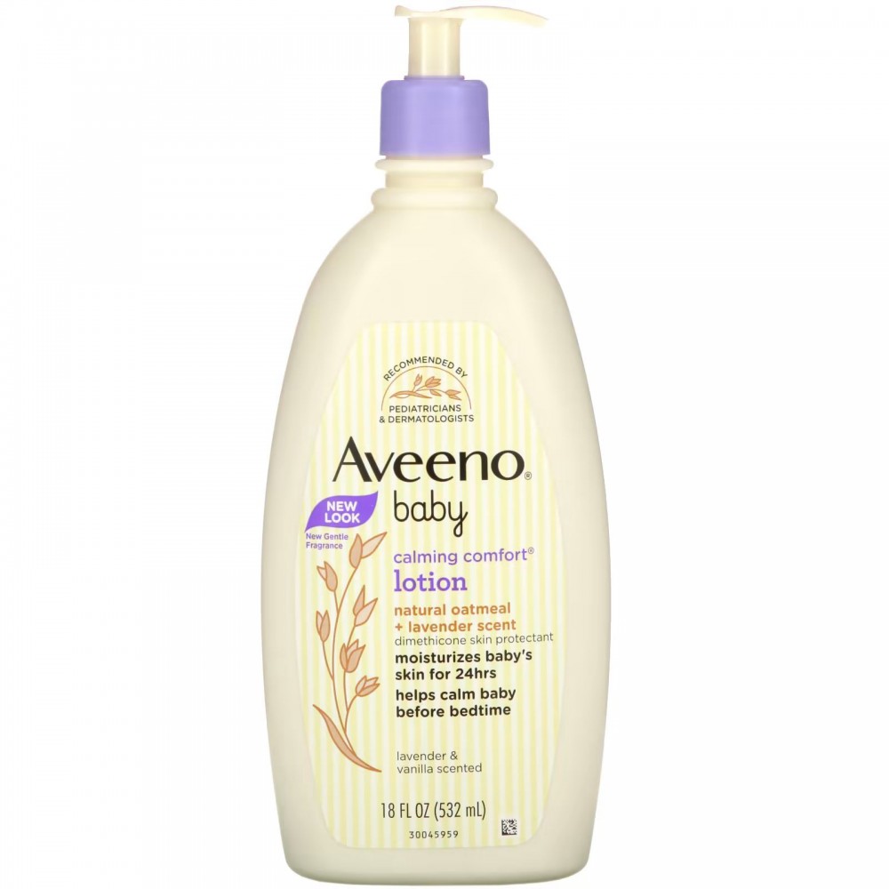 Aveeno, Baby, Calming Comfort®, лосьон, лаванда и ваниль, 532 мл (18 жидк. унций) в Москве - eco-herb.ru | изображение Aveeno, Baby, Calming Comfort®, лосьон, лаванда и ваниль, 532 мл (18 жидк. унций) в Москве - eco-herb.ru | фото