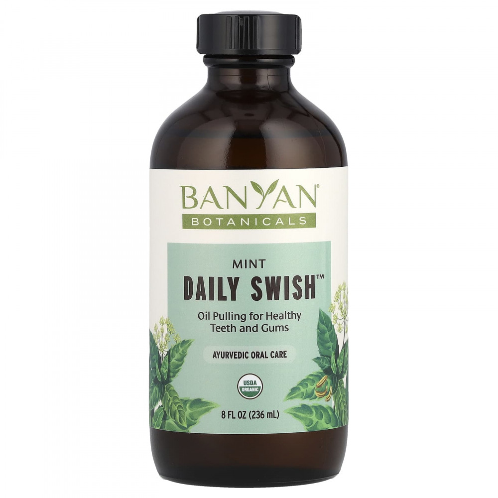 Banyan Botanicals, Daily Swish ™, мята, 236 мл (8 жидк. унц.) в Москве - eco-herb.ru | изображение Banyan Botanicals, Daily Swish ™, мята, 236 мл (8 жидк. унц.) в Москве - eco-herb.ru | фото