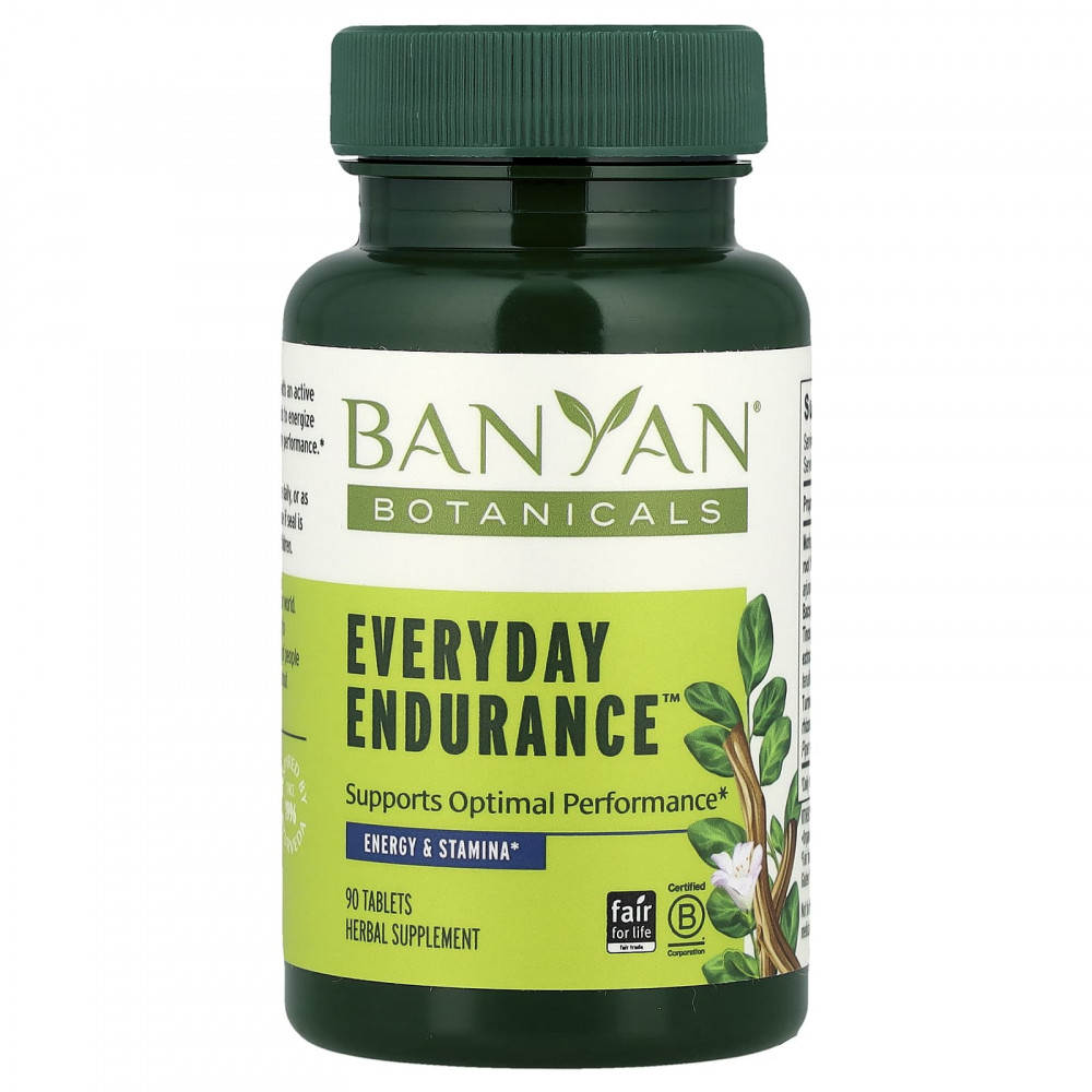 Banyan Botanicals, Everyday Endurance ™, 90 таблеток в Москве - eco-herb.ru | изображение Banyan Botanicals, Everyday Endurance ™, 90 таблеток в Москве - eco-herb.ru | фото