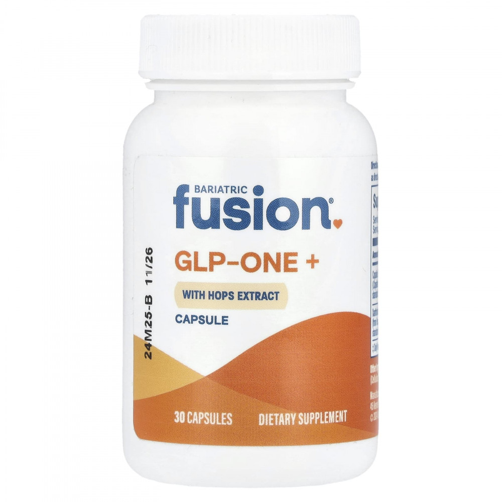Bariatric Fusion, GLP-One + с экстрактом хмеля, 30 капсул в Москве - eco-herb.ru | изображение Bariatric Fusion, GLP-One + с экстрактом хмеля, 30 капсул в Москве - eco-herb.ru | фото