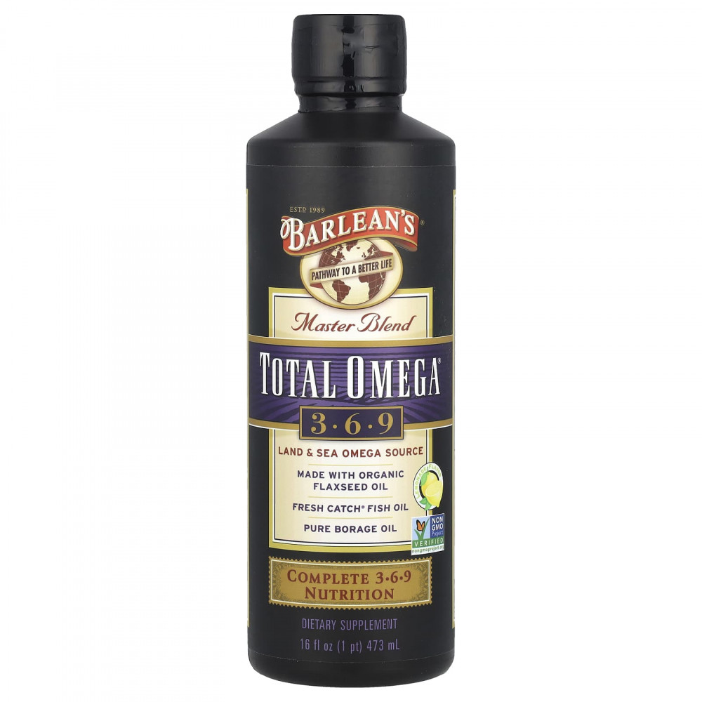 Barlean's, Master Blend, Total Omega® 3,6,9, лимонад, 473 мл (16 жидк. Унций) в Москве - eco-herb.ru | изображение Barlean's, Master Blend, Total Omega® 3,6,9, лимонад, 473 мл (16 жидк. Унций) в Москве - eco-herb.ru | фото