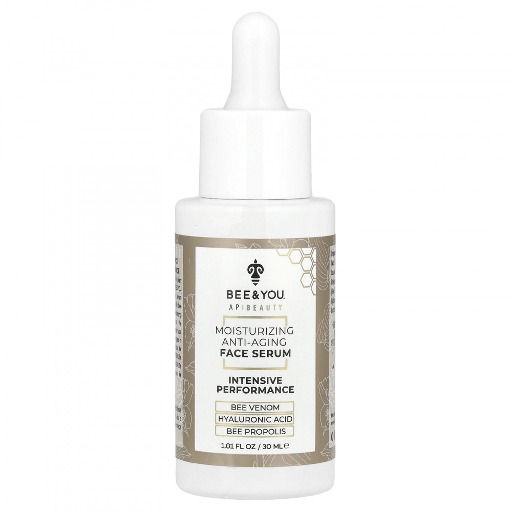 Bee & You, Увлажняющая антивозрастная сыворотка для лица, 30 мл (1,01 жидк. Унции) в Москве - eco-herb.ru | изображение Bee & You, Увлажняющая антивозрастная сыворотка для лица, 30 мл (1,01 жидк. Унции) в Москве - eco-herb.ru | фото