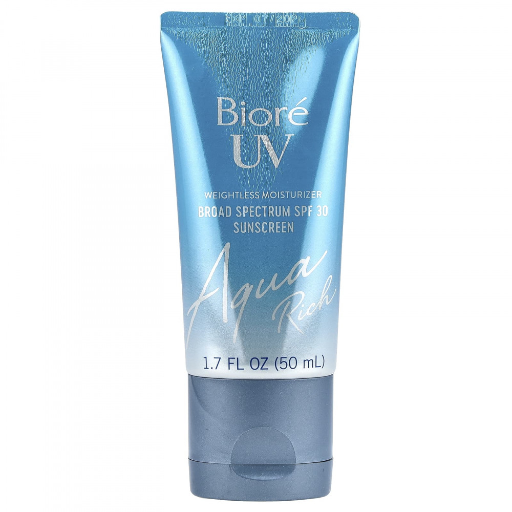 Biore, UV Aqua Rich, лёгкий увлажняющий крем, SPF 30, 50 мл (1,7 жидк. унции) в Москве - eco-herb.ru | изображение Biore, UV Aqua Rich, лёгкий увлажняющий крем, SPF 30, 50 мл (1,7 жидк. унции) в Москве - eco-herb.ru | фото