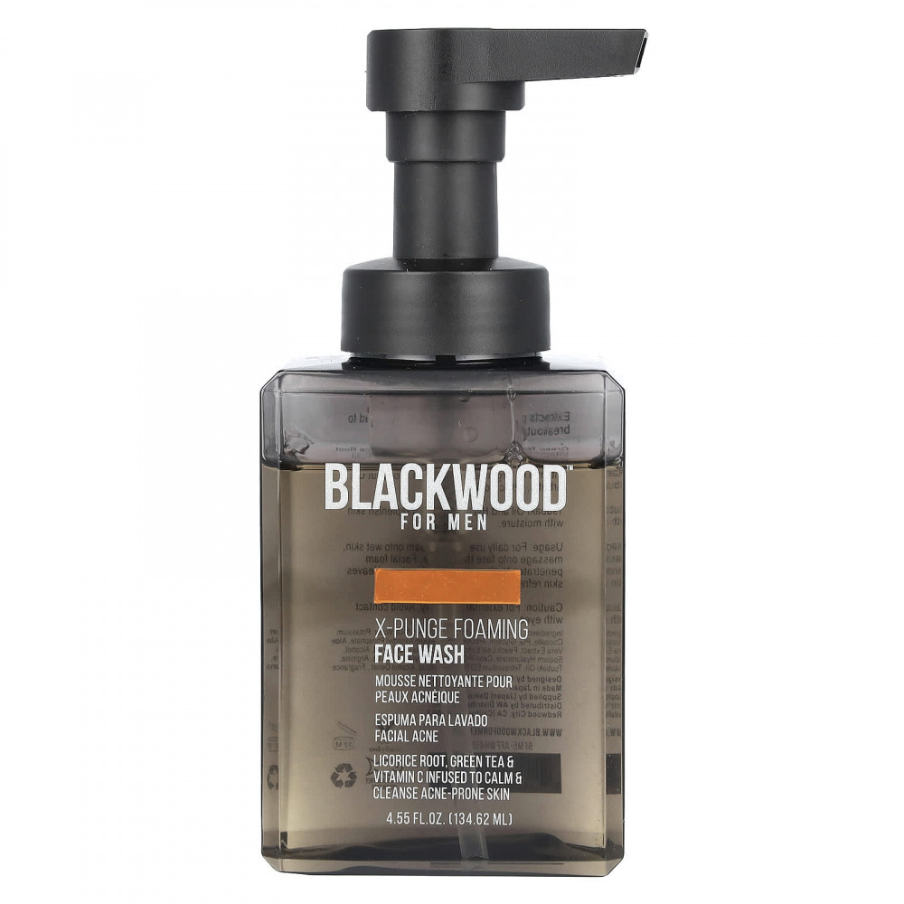 Blackwood For Men, X-Punge, пенка для умывания, 134,62 мл (4,55 жидк. унции) в Москве - eco-herb.ru | изображение Blackwood For Men, X-Punge, пенка для умывания, 134,62 мл (4,55 жидк. унции) в Москве - eco-herb.ru | фото