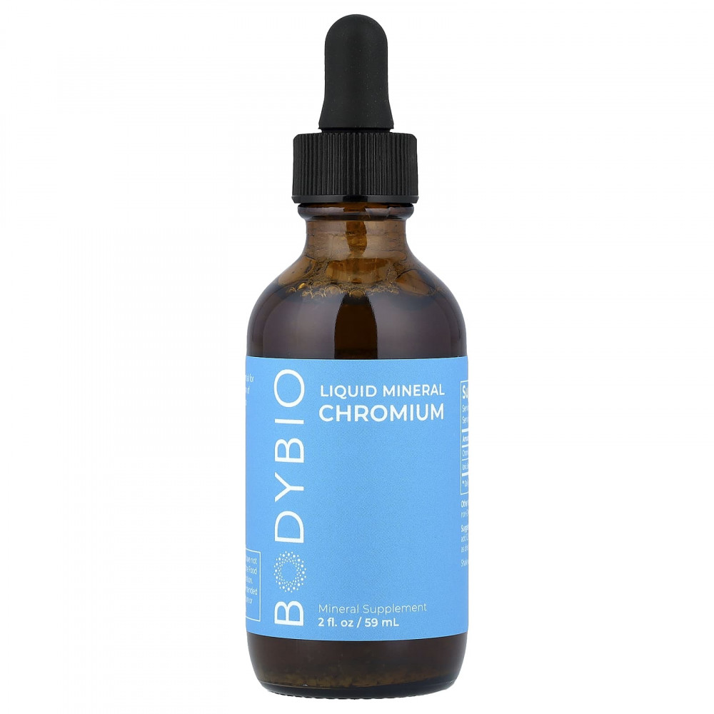 BodyBio, Жидкий минеральный хром, 59 мл (2 жидк. Унции) в Москве - eco-herb.ru | изображение BodyBio, Жидкий минеральный хром, 59 мл (2 жидк. Унции) в Москве - eco-herb.ru | фото