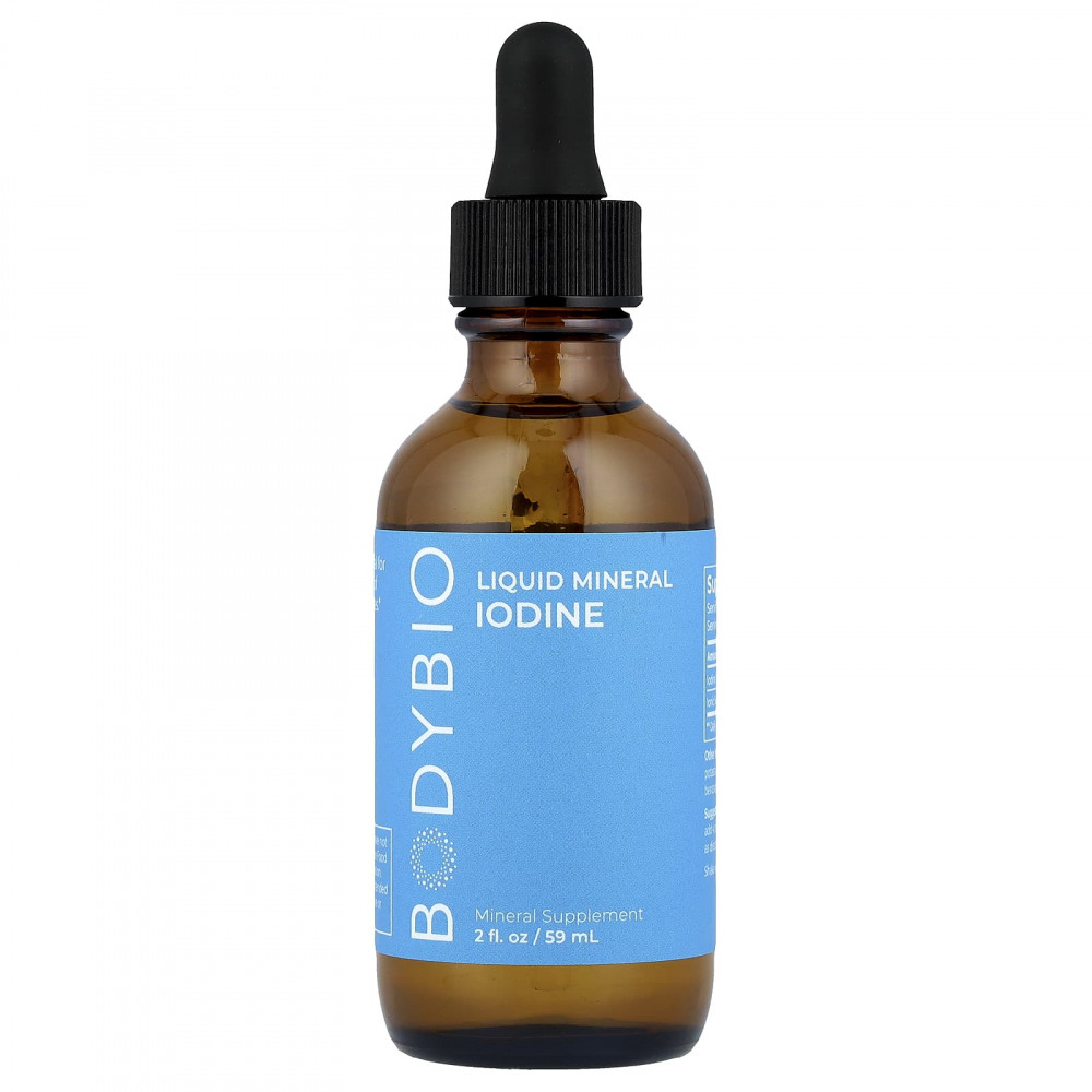 BodyBio, Йод, жидкий минерал, 59 мл (2 жидк. Унции) в Москве - eco-herb.ru | изображение BodyBio, Йод, жидкий минерал, 59 мл (2 жидк. Унции) в Москве - eco-herb.ru | фото