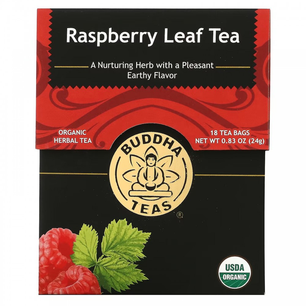 Будда чай. Raspberry Tea. Raspberry Leaf Packaging.