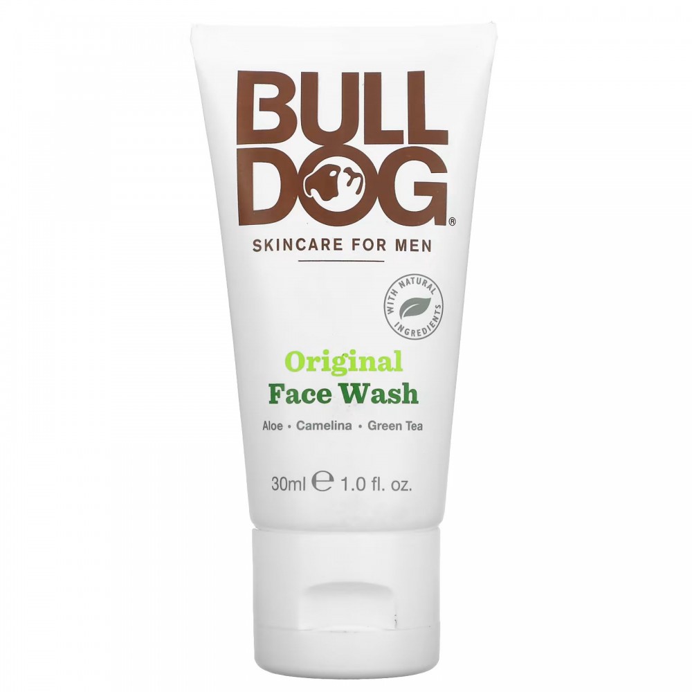 Bulldog Skincare For Men, Оригинальное средство для умывания, 30 мл (1,0 жидк. Унции) в Москве - eco-herb.ru | фото