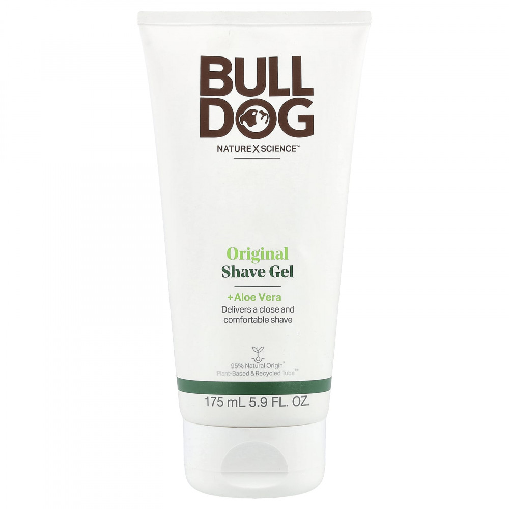Bulldog Skincare For Men, Оригинальный гель для бритья с алоэ вера, 175 мл (5,9 жидк. Унции) в Москве - eco-herb.ru | изображение Bulldog Skincare For Men, Оригинальный гель для бритья с алоэ вера, 175 мл (5,9 жидк. Унции) в Москве - eco-herb.ru | фото
