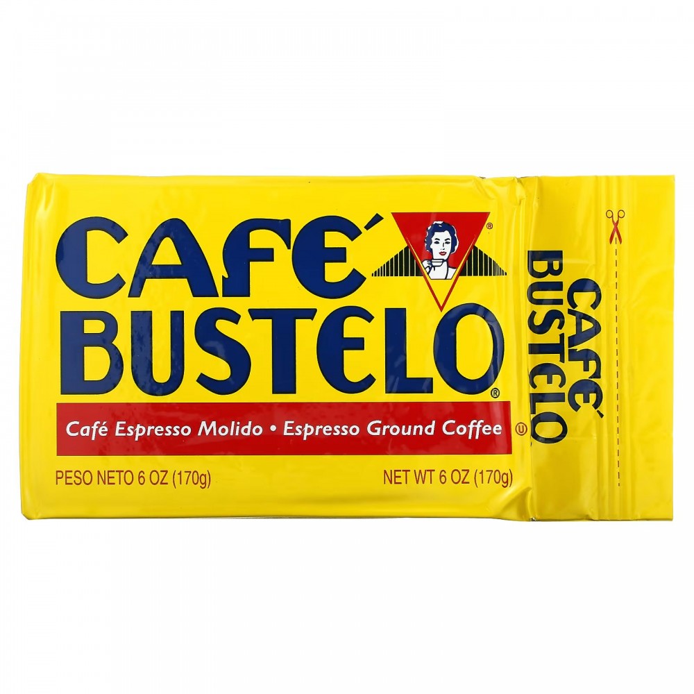 Café Bustelo, Молотый кофе эспрессо, 6 унций (170 г) в Москве - eco-herb.ru | фото
