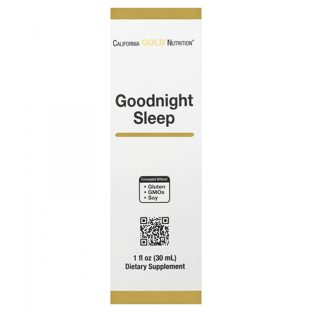 California Gold Nutrition, Goodnight Sleep, добавка для спокойного сна со свежими семенами молочного овса, зверобоем, шлемником и пассифлорой, 30 мл (1 жидк. унция) в Москве - eco-herb.ru | изображение California Gold Nutrition, Goodnight Sleep, добавка для спокойного сна со свежими семенами молочного овса, зверобоем, шлемником и пассифлорой, 30 мл (1 жидк. унция) в Москве - eco-herb.ru | фото