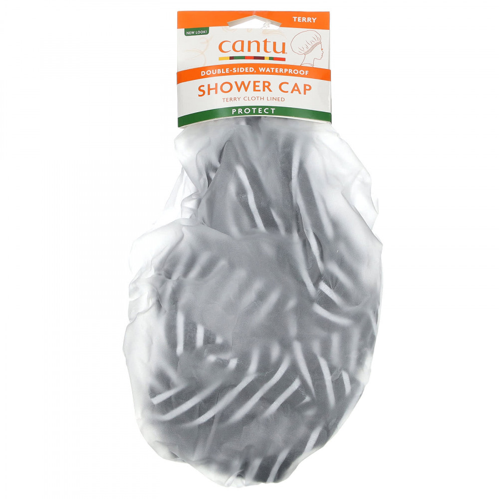 Cantu, Шапочка для душа с махровой подкладкой, универсальный размер, 1 шт. в Москве - eco-herb.ru | изображение Cantu, Шапочка для душа с махровой подкладкой, универсальный размер, 1 шт. в Москве - eco-herb.ru | фото