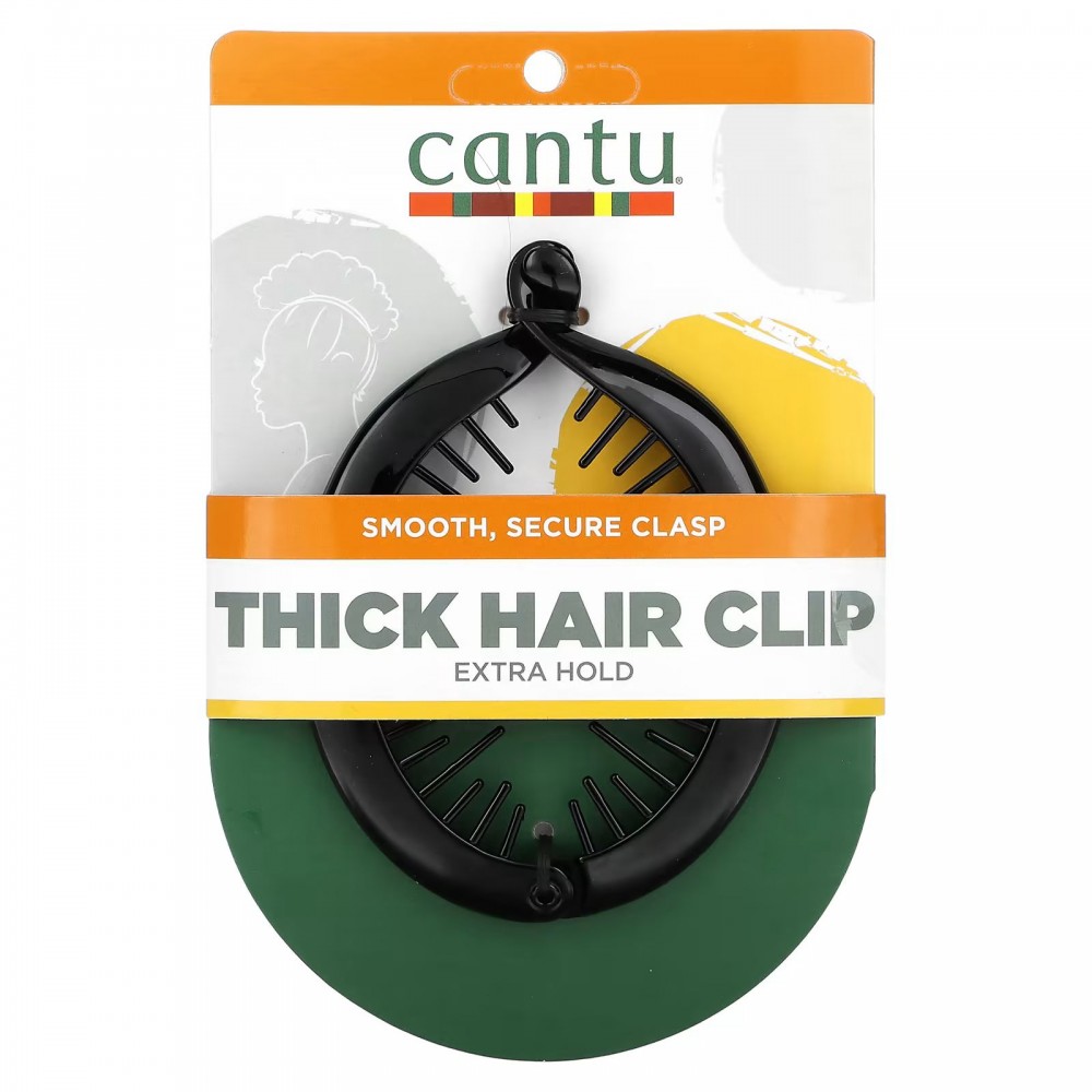 Cantu, Thick Hair Clip, Extra Hold, 1 Clip в Москве - eco-herb.ru | фото