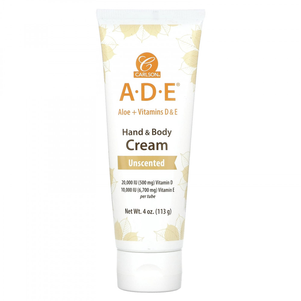 Carlson, ADE, крем для рук и тела, без запаха, 113 г (4 унции) в Москве - eco-herb.ru | изображение Carlson, ADE, крем для рук и тела, без запаха, 113 г (4 унции) в Москве - eco-herb.ru | фото