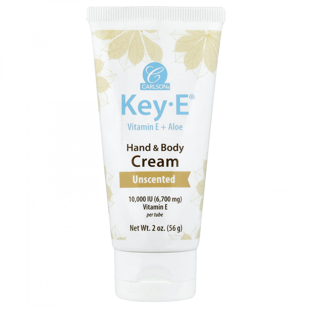 Carlson, Key-E®, крем для рук и тела, без запаха, 56 г (2 унции) в Москве - eco-herb.ru | изображение Carlson, Key-E®, крем для рук и тела, без запаха, 56 г (2 унции) в Москве - eco-herb.ru | фото
