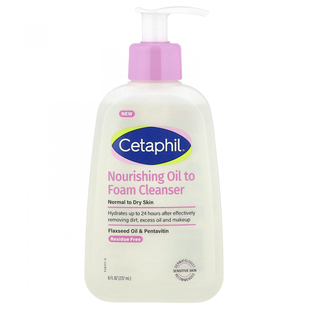 Cetaphil, питательное очищающее средство с маслом и пенкой, для нормальной и сухой кожи, 237 мл (8 жидк. унций) в Москве - eco-herb.ru | изображение Cetaphil, питательное очищающее средство с маслом и пенкой, для нормальной и сухой кожи, 237 мл (8 жидк. унций) в Москве - eco-herb.ru | фото
