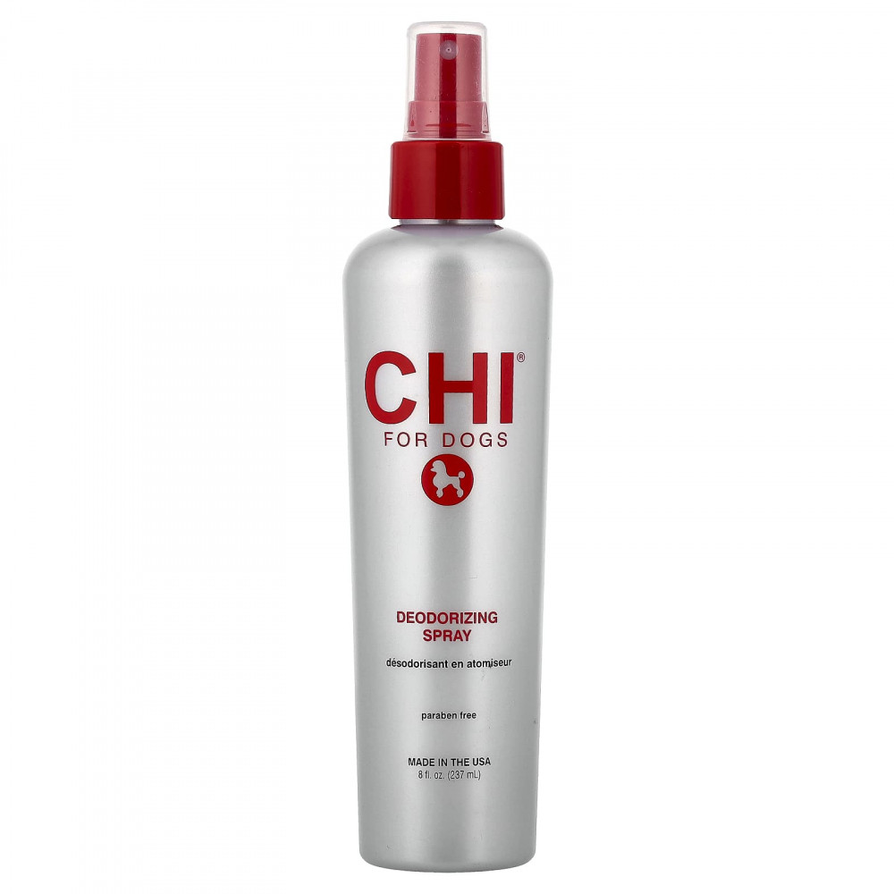 CHI for Dogs, дезодорирующий спрей, для собак, 237 мл (8 жидк. унций) в Москве - eco-herb.ru | изображение CHI for Dogs, дезодорирующий спрей, для собак, 237 мл (8 жидк. унций) в Москве - eco-herb.ru | фото