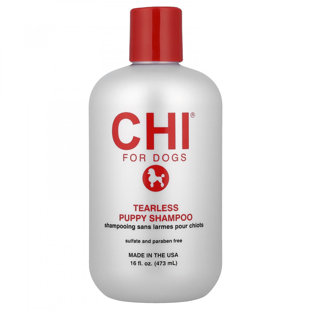 CHI for Dogs, шампунь для щенков без слез, для собак, 473 мл (16 жидк. унций) в Москве - eco-herb.ru | изображение CHI for Dogs, шампунь для щенков без слез, для собак, 473 мл (16 жидк. унций) в Москве - eco-herb.ru | фото