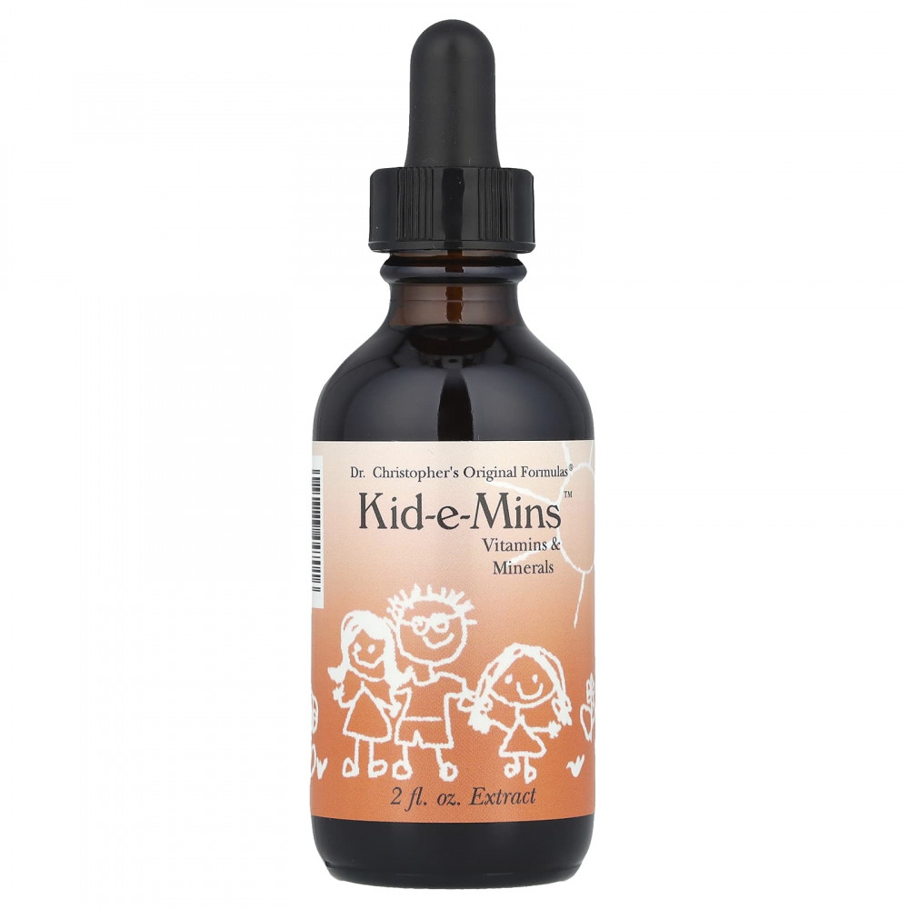 Christopher's Original Formulas, Kid-e-Mins ™, витамины и минералы, 2 жидк. Унции в Москве - eco-herb.ru | изображение Christopher's Original Formulas, Kid-e-Mins ™, витамины и минералы, 2 жидк. Унции в Москве - eco-herb.ru | фото