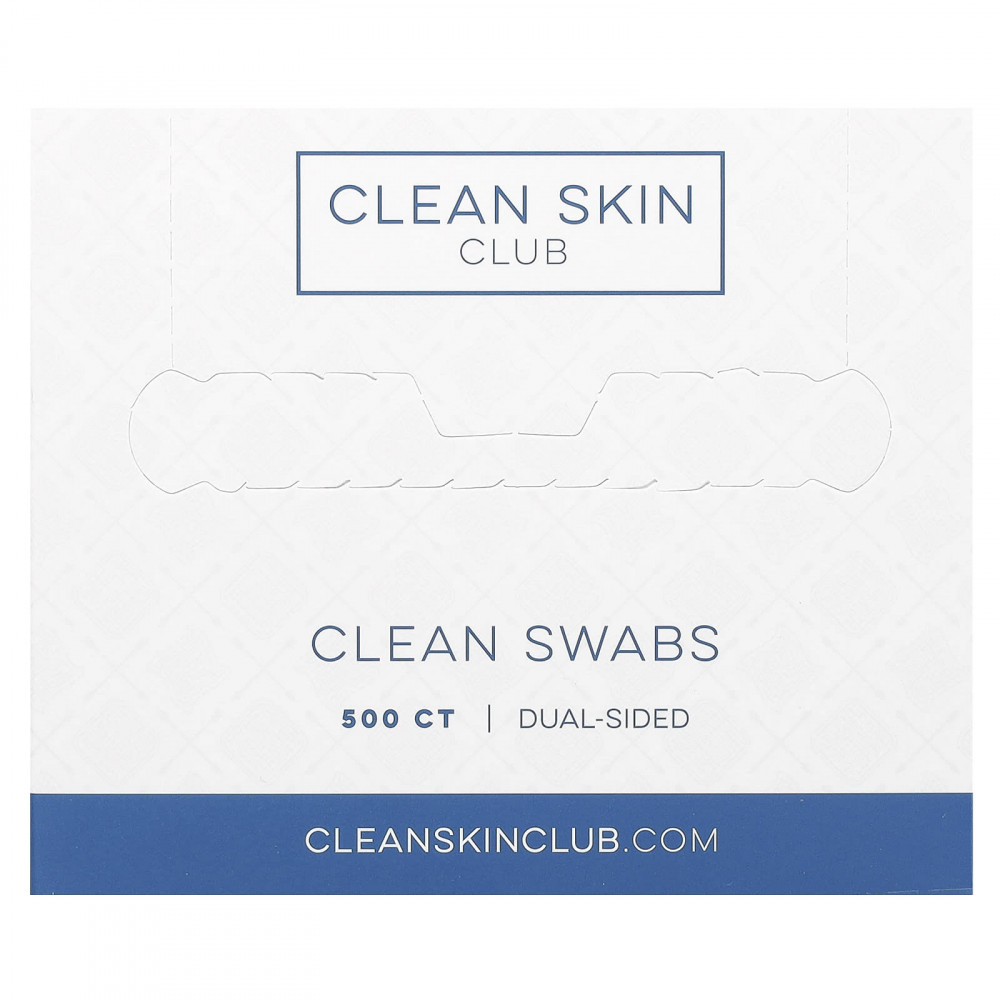Clean Skin Club, очищающие палочки, двусторонние, 500 шт. в Москве - eco-herb.ru | изображение Clean Skin Club, очищающие палочки, двусторонние, 500 шт. в Москве - eco-herb.ru | фото