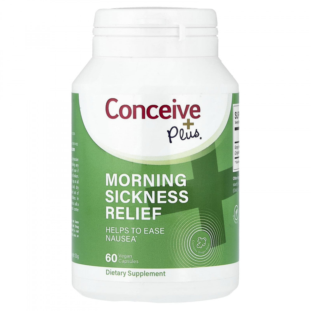 Conceive Plus, утренний токсикоз, 60 веганских капсул (500 мг в 1 капсуле) в Москве - eco-herb.ru | изображение Conceive Plus, утренний токсикоз, 60 веганских капсул (500 мг в 1 капсуле) в Москве - eco-herb.ru | фото