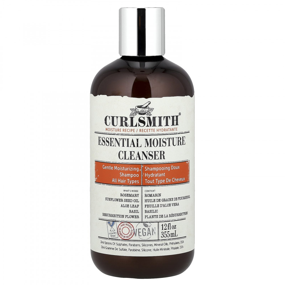 Curlsmith, Essential Moisture Cleanser, для всех типов волос, 355 мл (12 жидк. унций) в Москве - eco-herb.ru | изображение Curlsmith, Essential Moisture Cleanser, для всех типов волос, 355 мл (12 жидк. унций) в Москве - eco-herb.ru | фото