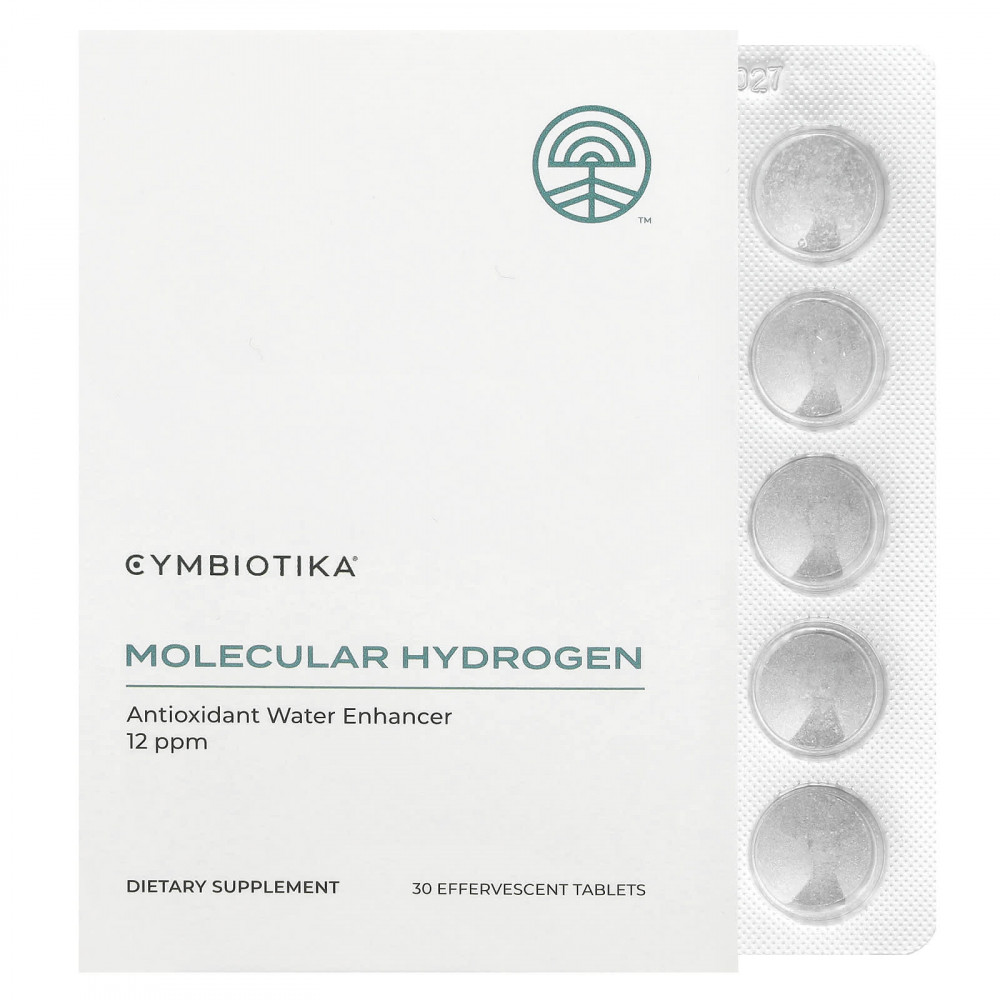 Cymbiotika, Moleular Hydrogen, 30 шипучих таблеток (80 мг в 1 таблетке) в Москве - eco-herb.ru | изображение Cymbiotika, Moleular Hydrogen, 30 шипучих таблеток (80 мг в 1 таблетке) в Москве - eco-herb.ru | фото