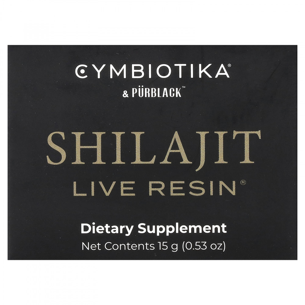 Cymbiotika, Shilajit Live Resin®, 15 г (0,53 унции) в Москве - eco-herb.ru | изображение Cymbiotika, Shilajit Live Resin®, 15 г (0,53 унции) в Москве - eco-herb.ru | фото