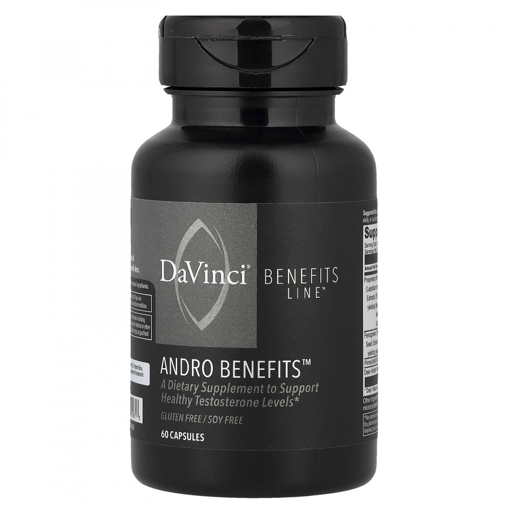 DaVinci Laboratories, Benefits Line™, Andro Benefits™, 60 капсул в Москве - eco-herb.ru | изображение DaVinci Laboratories, Benefits Line™, Andro Benefits™, 60 капсул в Москве - eco-herb.ru | фото