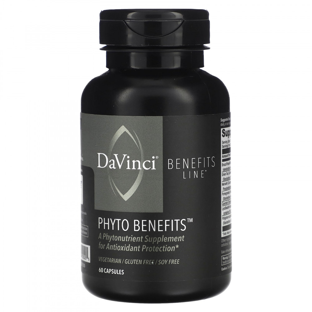 DaVinci Laboratories, Benefits Line, Phyto Benefits, 60 капсул в Москве - eco-herb.ru | изображение DaVinci Laboratories, Benefits Line, Phyto Benefits, 60 капсул в Москве - eco-herb.ru | фото