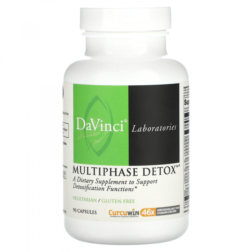 DaVinci Laboratories, Многофазная детоксикация, 90 капсул в Москве - eco-herb.ru | изображение DaVinci Laboratories, Многофазная детоксикация, 90 капсул в Москве - eco-herb.ru | фото